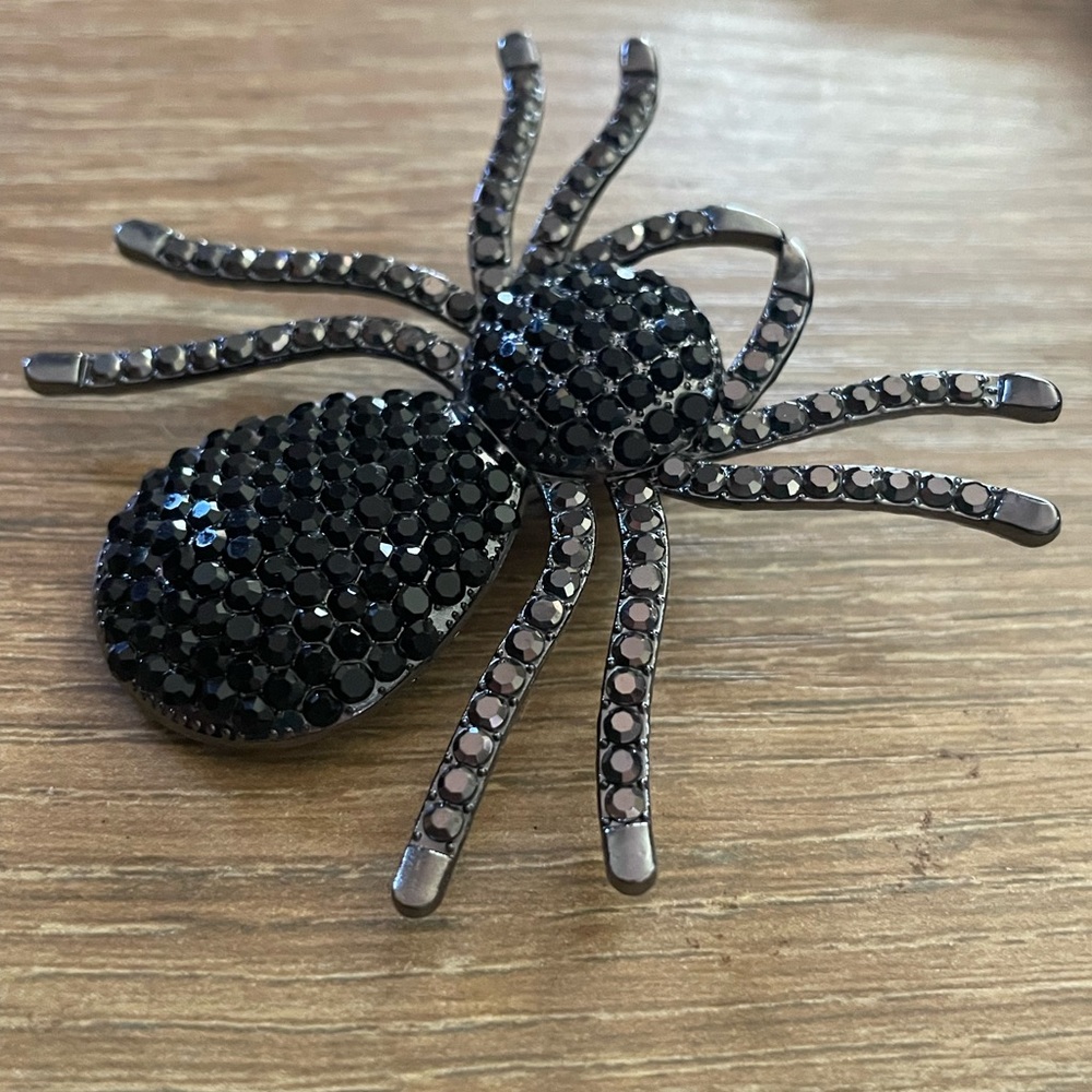 Sparkle Spider Clip